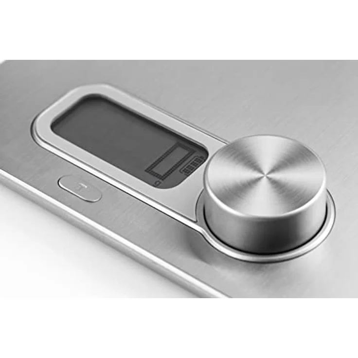 CASO Kitchen Energy Design Küchenwaage, digitale Küchenwaage, batterielose Nutzung durch kinetische Energie, umweltschonend und nachhaltig, bis 5 kg in 1 g-Schritten, edelstahl – Bild 6