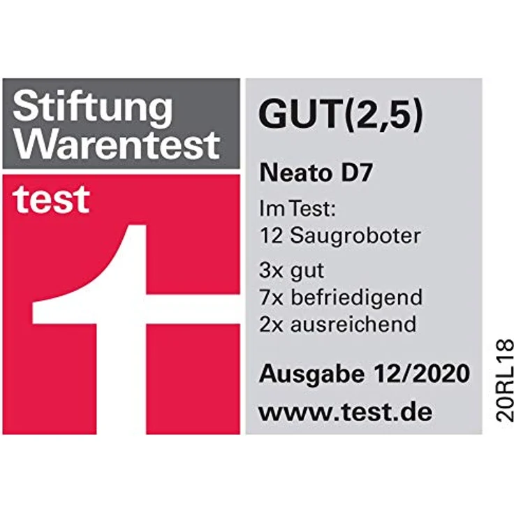 Neato Robotics D750 Saugroboter, Eckenreinigung mit exklusivem Haustierzubehör für Teppiche und Hartböden, App-Alexa kompatibel – Bild 10