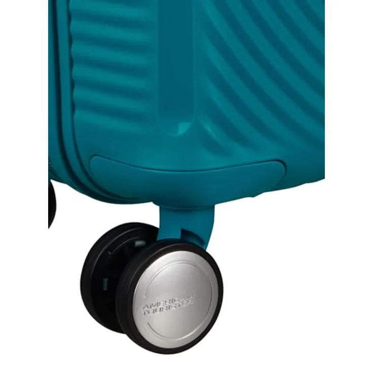 American Tourister Soundbox Mini, Kindertrolley mit 4 Rollen, 47 cm, grün, 100% Polypropylen – Bild 7