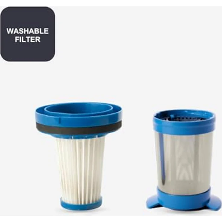Black+Decker BXVMS602E Bodenstaubsauger, 600 Watt, HEPA-Filter, leichtes Design, Schwarz-Blau – Bild 8