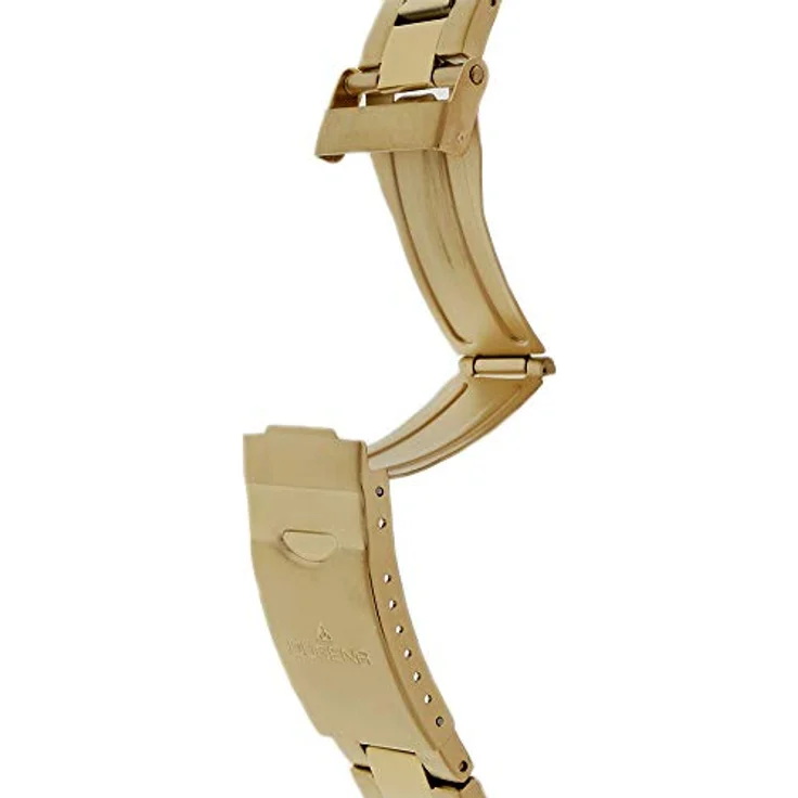 Dugena 4461010 Diver Herren Taucheruhr bis zu 30 ATM Goldfarben – Bild 5
