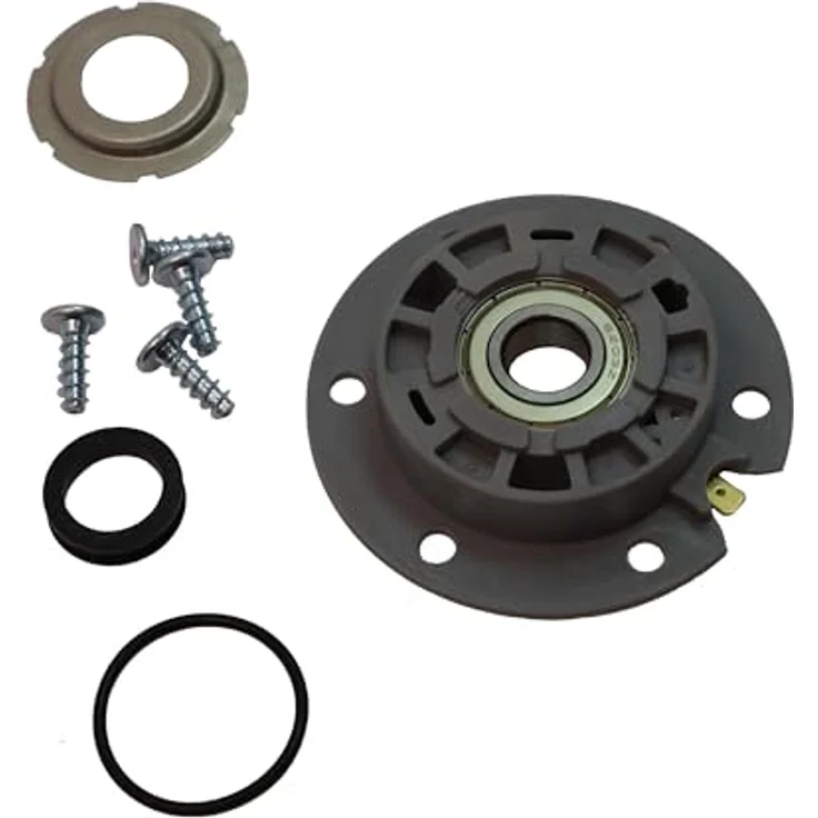 Whirlpool Ersatzteil - Lager (Laufrolle) links oder rechts für Waschmaschinen - Kompatibel mit PRIVILEG, BEKO, BAUKNECHT und mehr – Bild 2