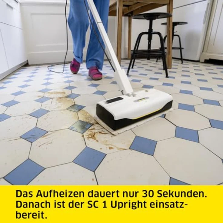Kärcher SC 1 UPRIGHT, Dampfreiniger, Schwarz, Weiss – Bild 3