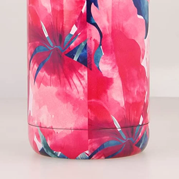 Quokka SOLID PINK BLOOM, Thermosflasche aus Edelstahl, 630 ml mit doppelwandiger Vakuumisolierung, BPA-frei, temperaturbeständig – Bild 4