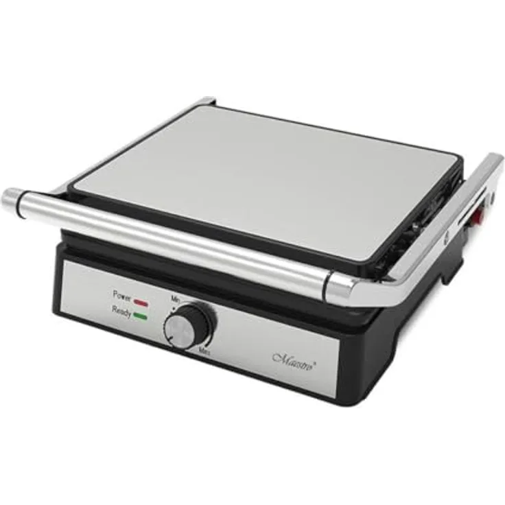 Feel Maestro Elektrogrill MR-719, Tischgrill mit 2000 W, mehrfarbig, 37,5 x 38 x 17 cm