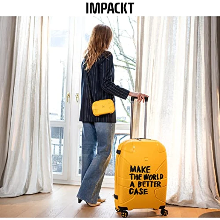 Impackt Minicase Umhängetasche, Deep Sea Grün, 1 l, Handgepäck (bis 50 l), bruchsichere Schale aus recyceltem Plastik – Bild 7