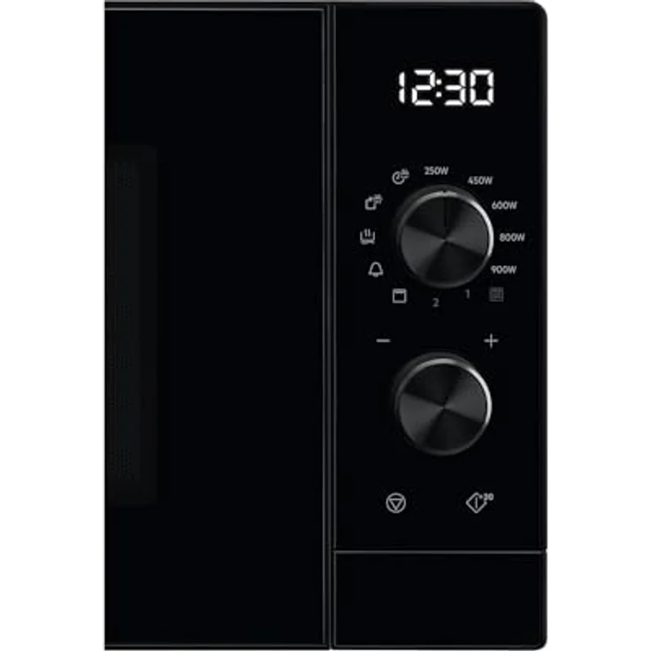 AEG Mikrowelle freistehend / MFB252DB / Grillfunktion / 25 L/Auftau-Funktion / 900 W/LED-Beleuchtung/Schwarz – Bild 2