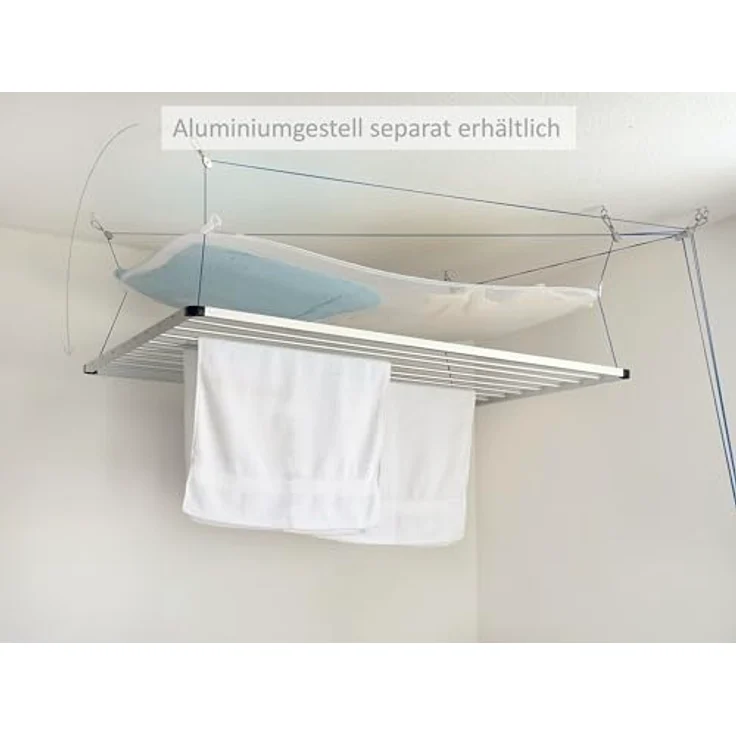 DRY-SMART AERONET XL Trockennetz für Pullover, faltbar 115x75 cm, inklusive Klammern und Klettband, für Deckentrockner FLEX und LIFT – Bild 4