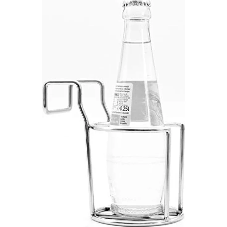 intergrill Strandkorb Zubehör Getränke-Flaschen-Tassenhalter Edelstahl 8cm Durchmesser – Bild 5