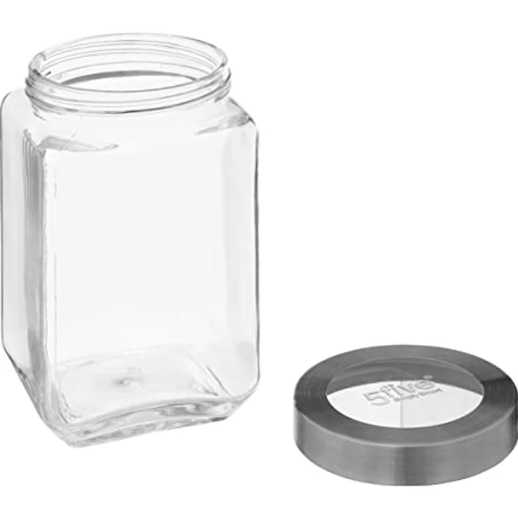 5 five simply smart FIVE Einmachglas, 1,6 l, verspiegelt, transparent – Bild 2