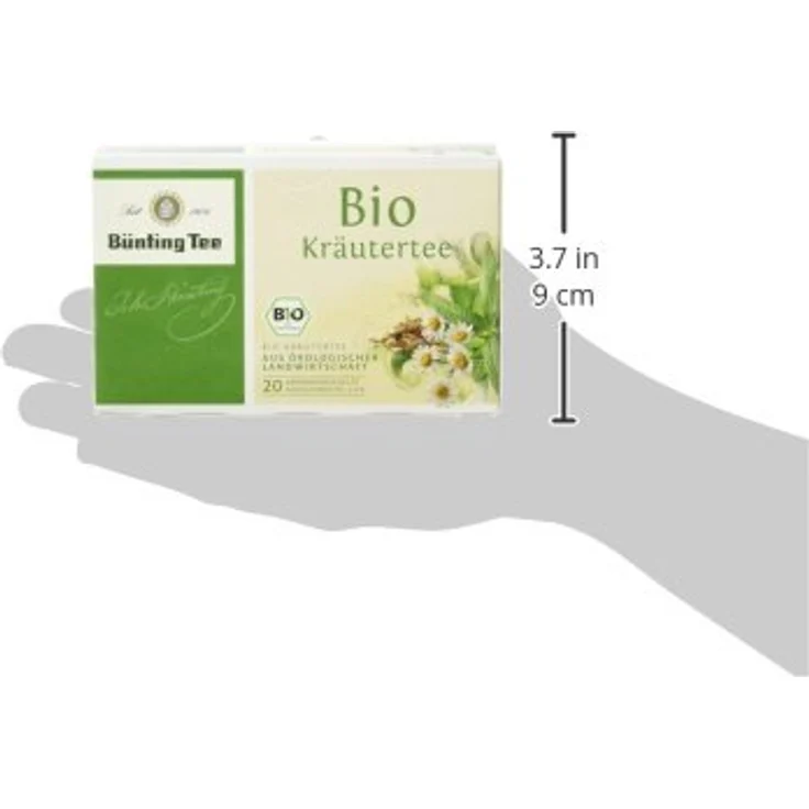 Bünting Tee Bio Kräutertee, 20 Tassenbeutel – Bild 3