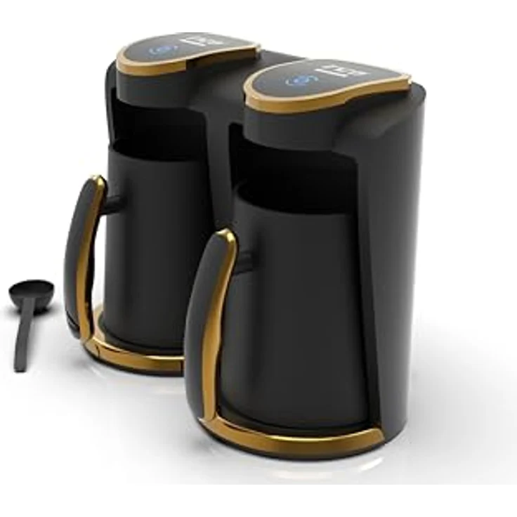 Inca 2X Kaffeemaschine Wonder Serie Touch-Control-Schalter, Filterkaffeemaschine – Bild 4