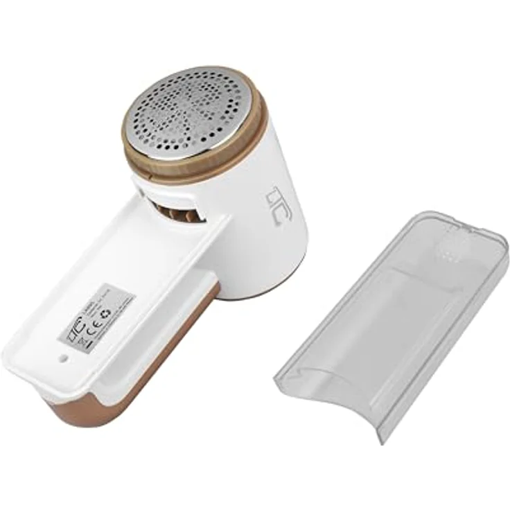 LTC Fusselrasierer LXB95, kabellos mit LED-Display, 3 Geschwindigkeitsstufen, Weiß und Gold – Bild 5