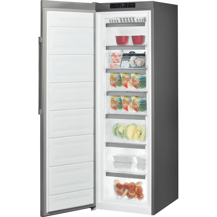 Bauknecht GKN D257GS IN Gefrierschrank, Energieeffizienzklasse D, mit großzügigem Stauraum