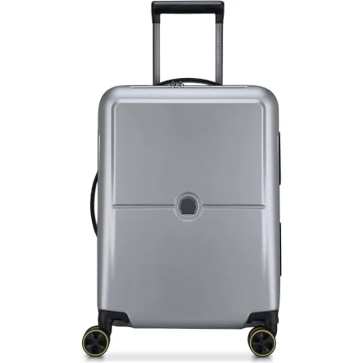 DELSEY Paris Trolley Case/Upright S Slim, silberfarben, mit TSA-Schloss und SECURITECH2-Verschlusssystem, 2 Jahre Garantie – Bild 1