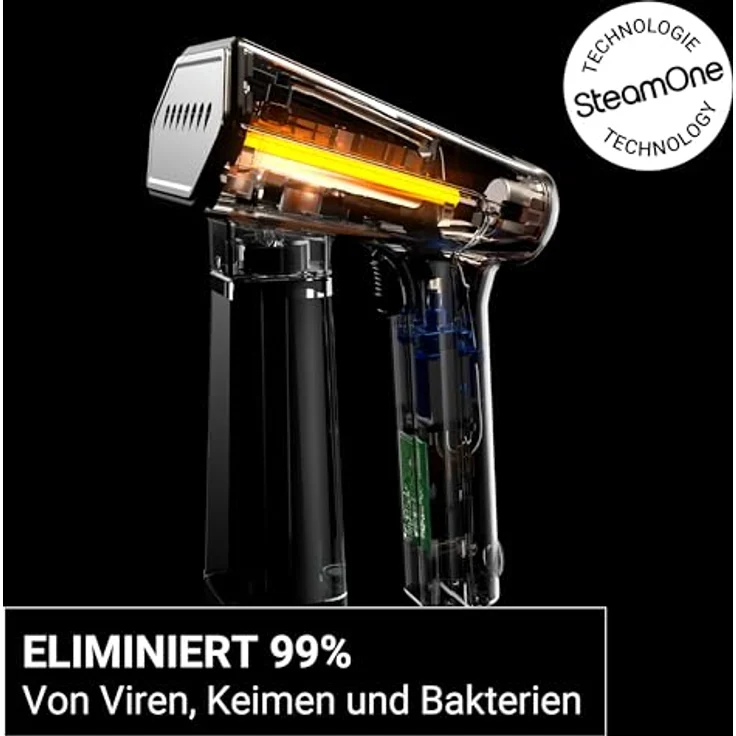 SteamOne GARMET STEAMER STEAMONE SN20GW, Dampfglätter, Weiss – Bild 3