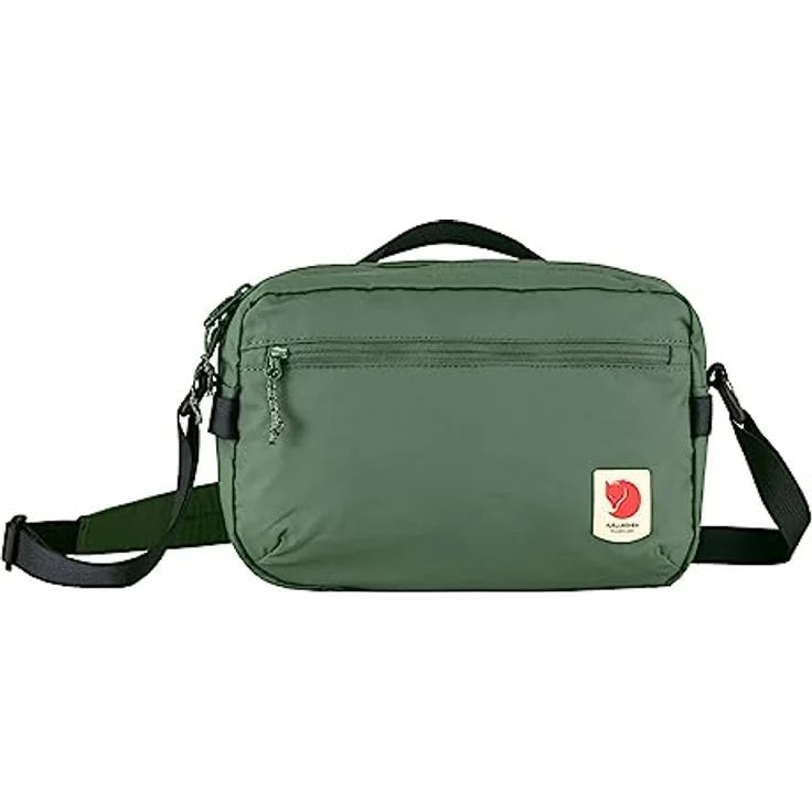 Fjällräven High Coast Crossbody Umhängetasche, 24 x 16 x 7 cm, Grün aus Polyamid – Bild 3