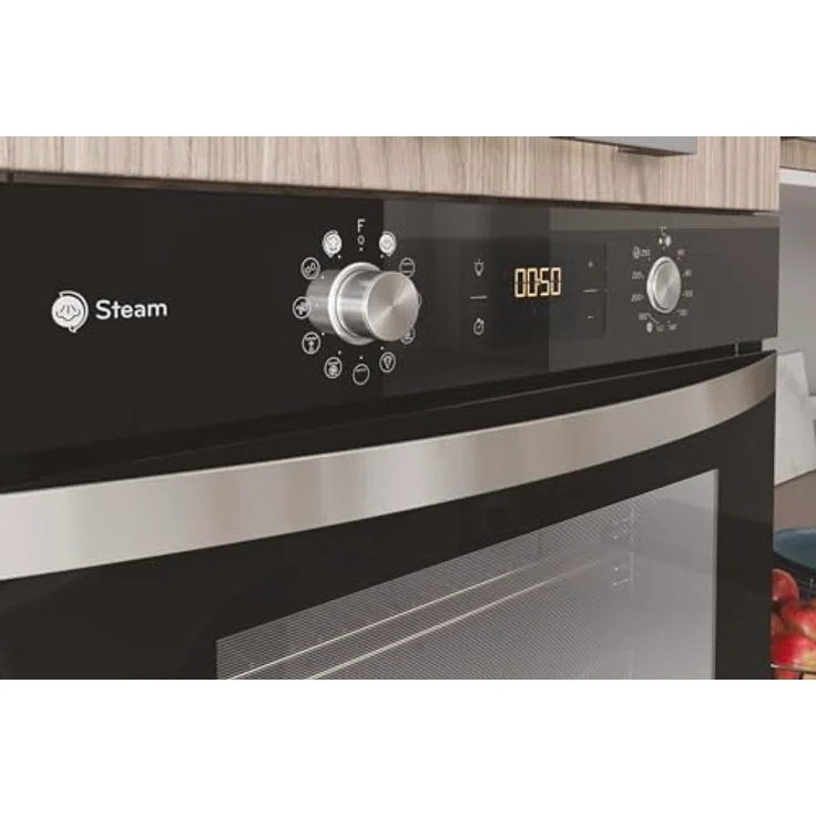 Privileg PBWK3 JH8S BLG Einbau-Backofen mit Hydrolyse und Dampffunktionen, 71 l, CLICK und CLEAN, Multi-Level-Kochen, Pizzafunktion, Freasy Cook – Bild 4