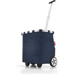 reisenthel Carrycruiser, Einkaufstrolley in grau, 100% Polyester, 42 cm x 32 cm x 47,5 cm