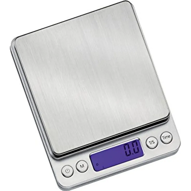 Zassenhaus KP0000073447 Barista Digital-Kaffeewaage, edelstahl, Silber One Size