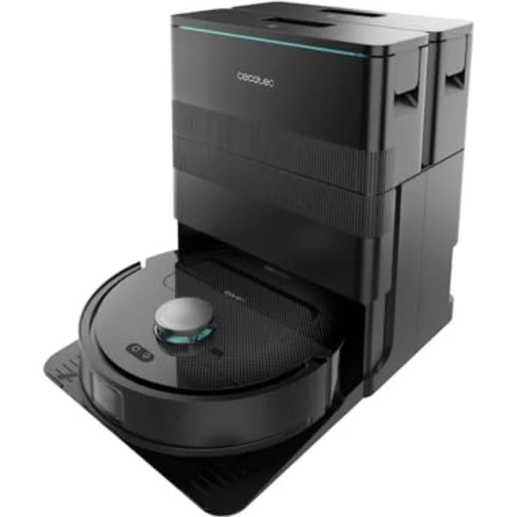 Cecotec Conga X50, Saug- und Wischroboter mit 15000 Pa Saugkraft, 4-in-1 Home and Wash Station, Lasertechnologie – Bild 1