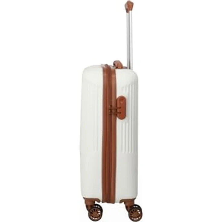 Travelite Koffer Bali 4 Rollen Kabinentrolley S 55 cm, Weiss, (34 l, S) - ABS, praktische Innenaufteilung, 4 stabile Rollen – Bild 3