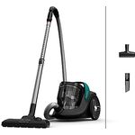 Rowenta Green Force Cyclonic Max | RO7B12 | Bodenstaubsauger ohne Beutel | 73 Dezibel | 2.5 Liter | Schwarz/Grün