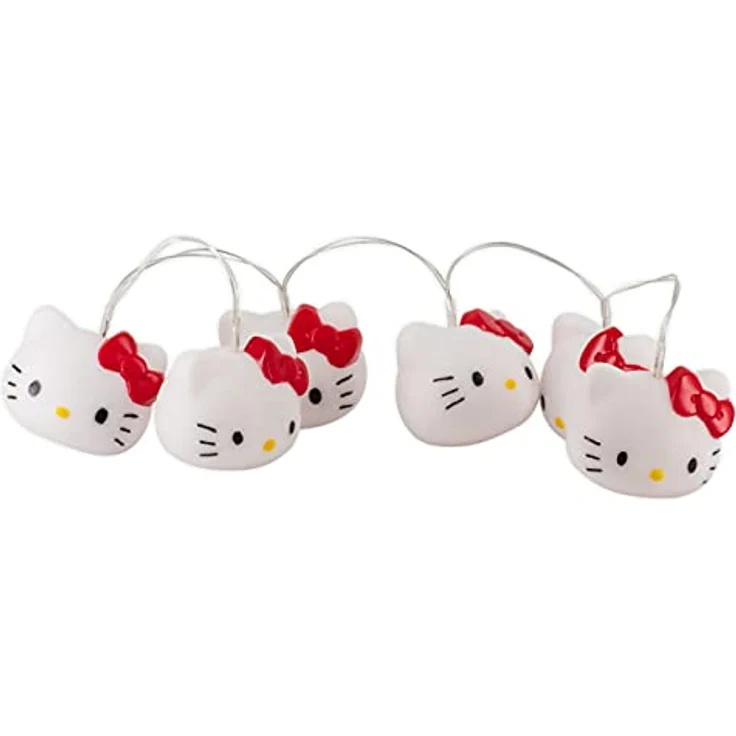 Teknofun Kitty Girelande Lumineuse 1.05m, Weiß – Bild 3