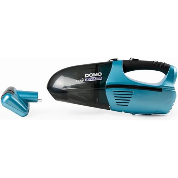 Domo DO211S Handstaubsauger mit motorisierter XL Rollbürste, kabelloser Staubsauger für Tierhaare, Fussel oder Krümel – Bild 2