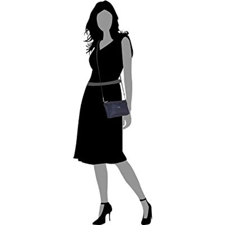 Picard Switchbag Umhängetasche, 20 cm, 100% Nylon, blau – Bild 6