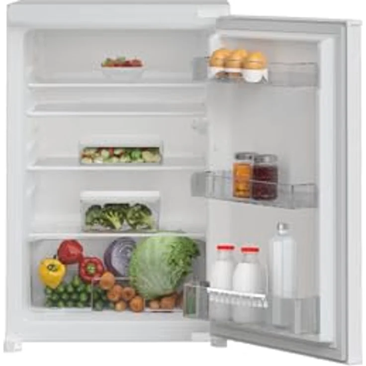 Bauknecht BKSI 9VF2 Einbau-Kühlschrank, 126 l Nutzinhalt, energieeffizient, 855 mm hoch, Weiß, Abtauautomatik, 4 höhenverstellbare Glasböden – Bild 1