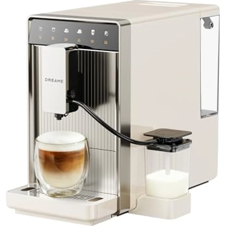Dreame Ecceluxe Slim FCM30 Espressomaschine, kompakte Größe, Ein-Knopf-Touchscreen, fünf Kaffeespezialitäten, automatische Reinigung – Bild 1