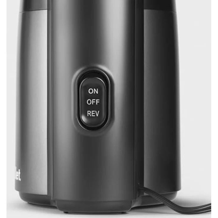 nutribullet NBJ500 Slow Juicer, Kaltentsafter mit 1,8 L Fruchtfleischbehälter, schwarzer Edelstahl, leiser Motor für effiziente Saftgewinnung – Bild 4