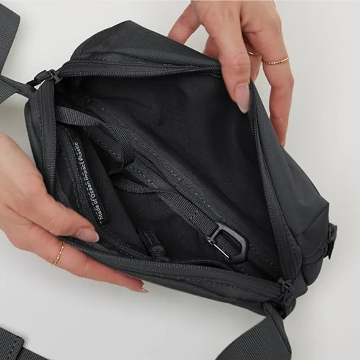 GOT BAG Serene Pack Gürteltasche 23 cm, schwarz, 100% Polyester, 23 x 8 x 16 cm – Bild 5