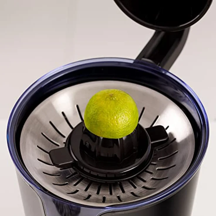Taurus Amazing SQ601X - Elektrische Hebelpresse 600W, professioneller AC-Motor, 0,65L Behälter, 2 Kegel für alle Zitrusfrüchte – Bild 5