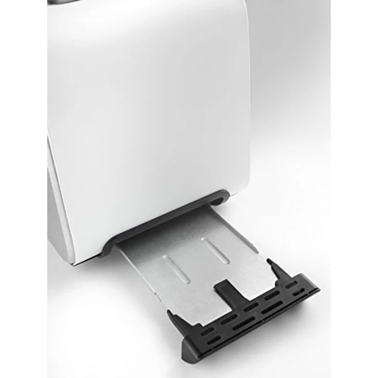 TOSTAPANE 550W 2SCOMP.RACCOGLI BRICIOLE BIANCO – Bild 4