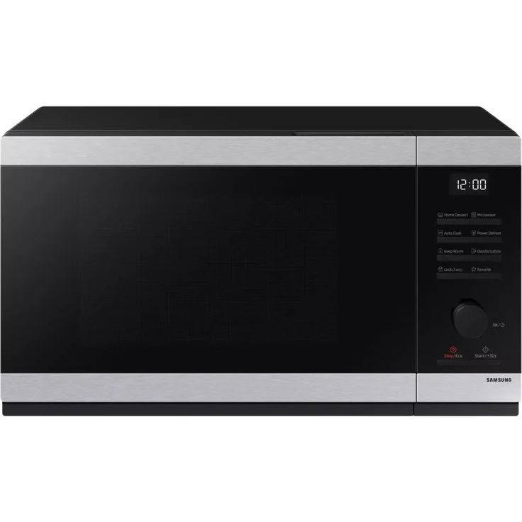 Samsung MS32DG4504ATE1, 32 l Solo-Mikrowelle mit Power Defrost und kratzfestem Keramik-Emaille Innenraum, 1000 W, elegantes Design
