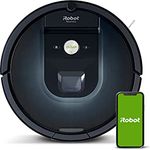 iRobot Roomba 981 App-steuerbarer Saugroboter (Staubsauger Roboter) mit zwei Gummibürsten, Lädt auf und reinigt weiter, Individuelle Anpassung per App, Sprachassistenten-kompatibel, mit Teppichboost