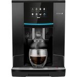 TEESA Kaffeevollautomat AROMA 800 mit Mahlwerk und Milchaufschäumer, 19 BAR, TSA4008, schwarz