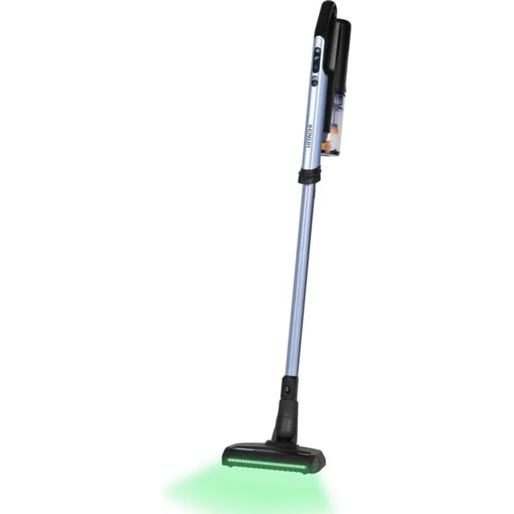 Hitachi Akku-Handstaubsauger PV-XHE 4 PL MB, 550 W, beutellos, 225 AW Saugkraft, bis zu 80 Min. Laufzeit, mit Green-Light-LED-Technologie