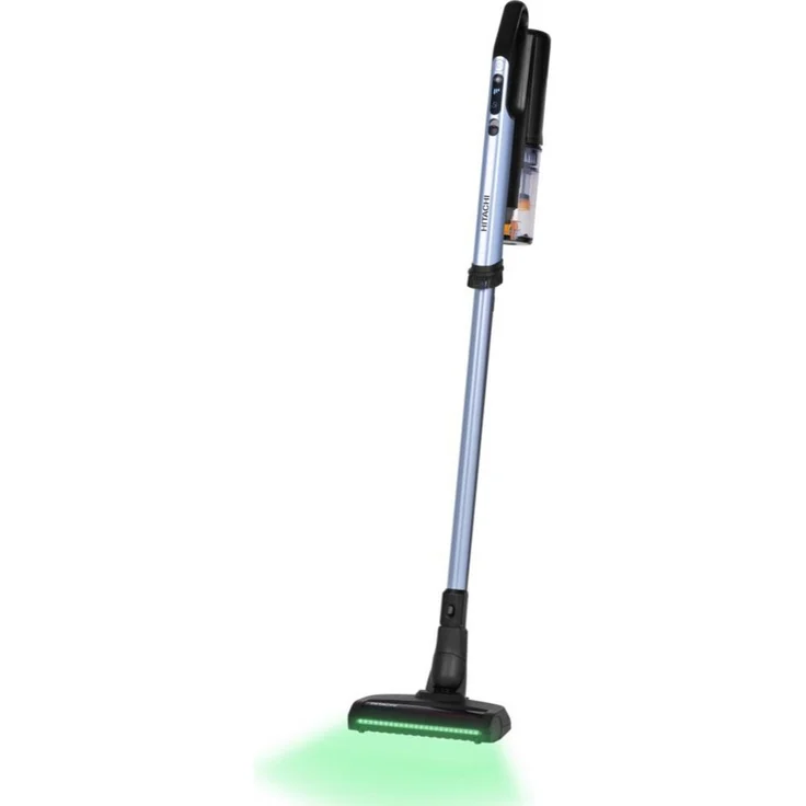 Hitachi Akku-Handstaubsauger PV-XHE 4 PL MB, 550 W, beutellos, 225 AW Saugkraft, bis zu 80 Min. Laufzeit, mit Green-Light-LED-Technologie