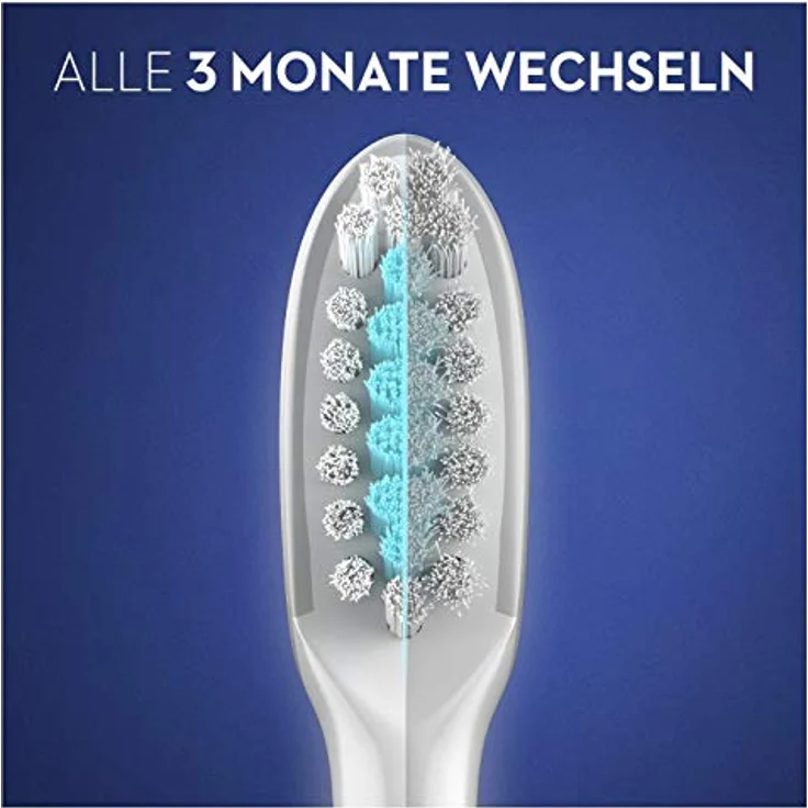 Oral-B Pulsonic Sensitive, 4er-Pack, Schalltechnologie, für saubere & gesunde Zähne, weiß – Bild 5