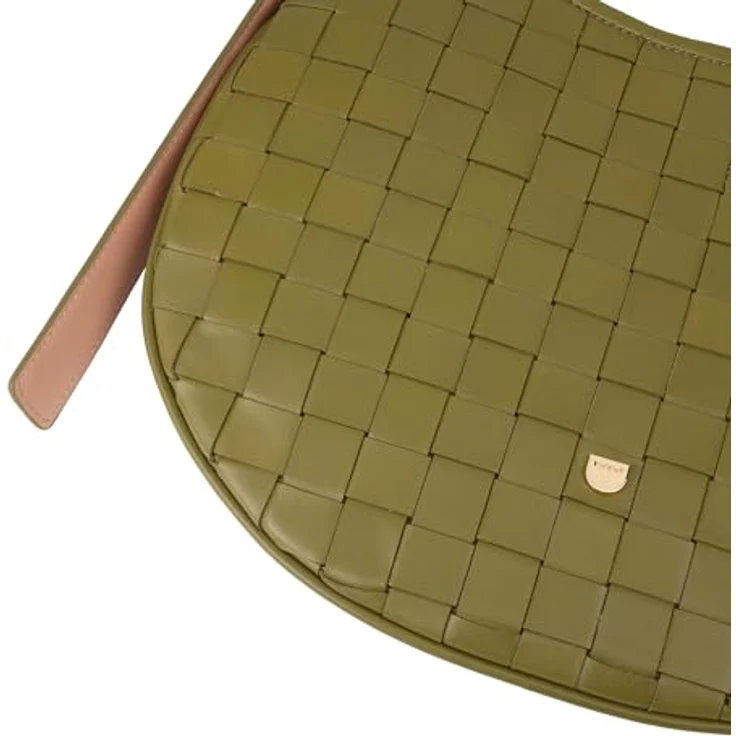 Dudu Hispani, Handtasche Schultertasche aus Leder, 32 cm, braun – Bild 3