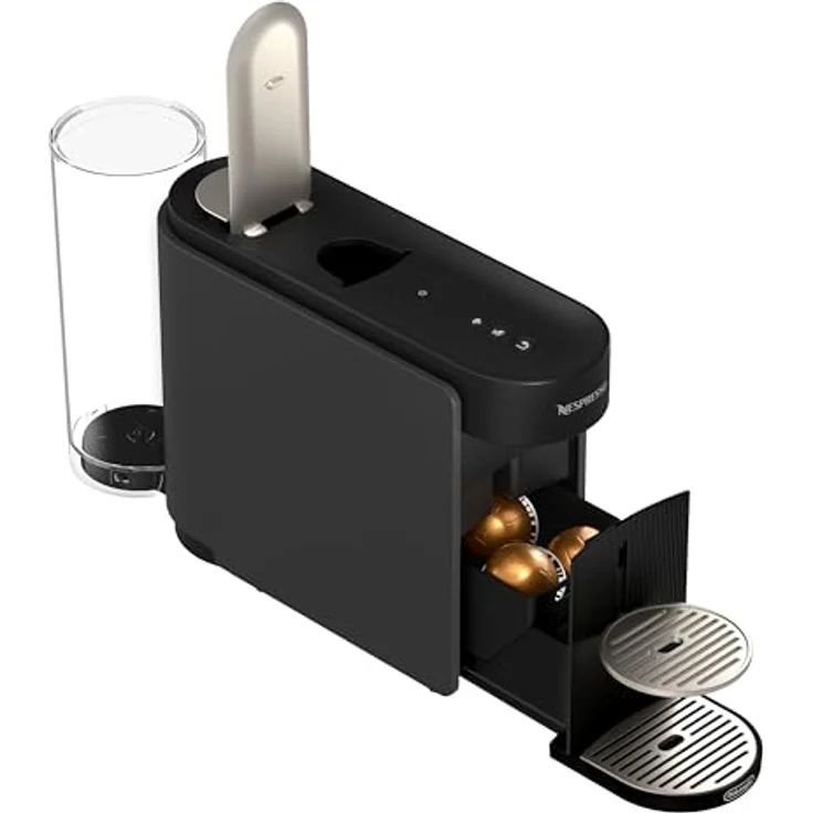 NESPRESSO Vertuo Up ENV200.GY, Kapselmaschine mit 3 Sek. Aufheizzeit, Centrifusion-Technologie, 40 Sorten in 5 Größen, Coffee Creations-Modus, graue Farbe – Bild 11