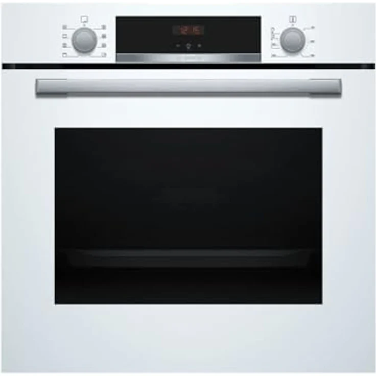 Bosch HBA553BV3F, Serie 4, Einbau-Backofen in Weiß mit 5 Kochmodi, EcoClean, 71 l Volumen und Booster-Vorheizfunktion – Bild 1