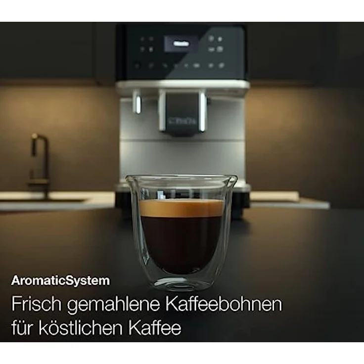Miele CM 6560 MilkPerfection Kaffeevollautomat - Getränkevielfalt - Expertenmodus - mit Milchgefäß - OneTouch for Two - Vernetzung WiFiConnct - 8 Genießerprofile - Graphitgrau PearlFinish – Bild 6
