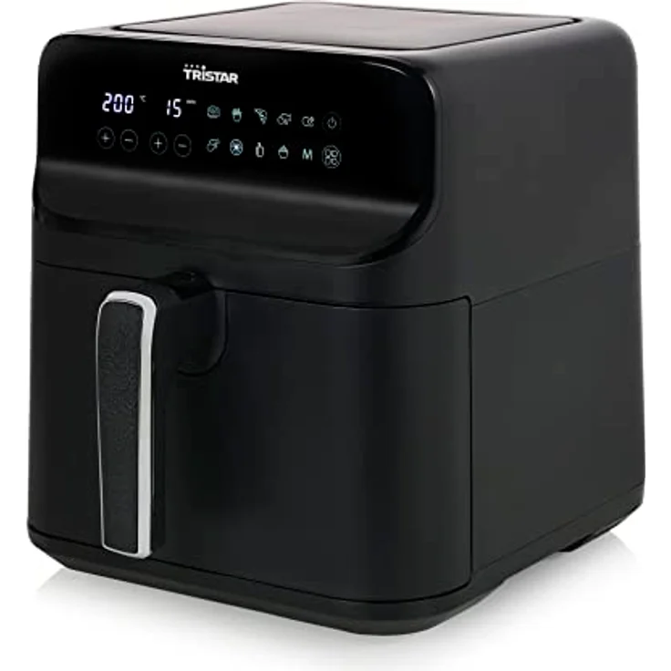 Tristar digitale Heißluftfritteuse FR-9025 – 6 L – 1,5 kg Pommes – Mattschwarzes Gehäuse – Bild 3