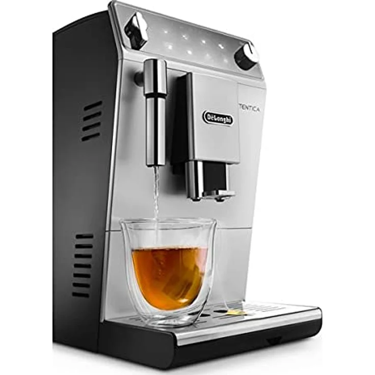 De'Longhi Autentica ETAM 29.510.SB Kaffeevollautomat, 1,3 l Wassertank, Milchaufschäumdüse, silber-schwarz – Bild 9