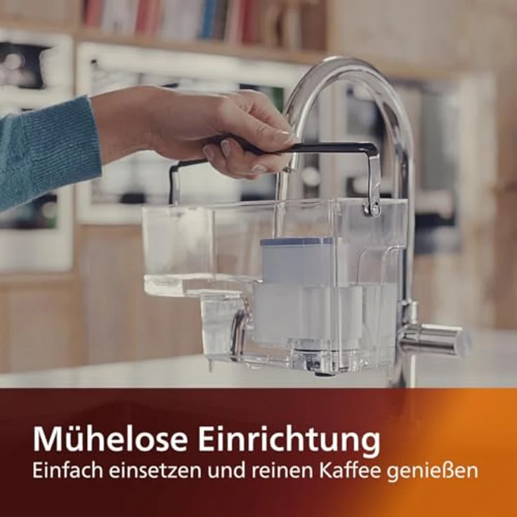 Philips Kalk CA6903-22 Aqua Clean Wasserfilter für Kaffeevollautomaten, Doppelpack, Kunststoff, kompatibel mit Philips und Saeco Vollautomaten mit AquaClean Aufkleber – Bild 5