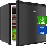 CHiQ Mini Bar Kühlschrank 46 L,Mini Kühlschrank,49,6 x 47,4 x 44,7 cm (HxBxT),F Energieverbrauch 100 kWh/Jahr,Sehr Leise 35db,12 Jahre Garantie auf den Kompressor